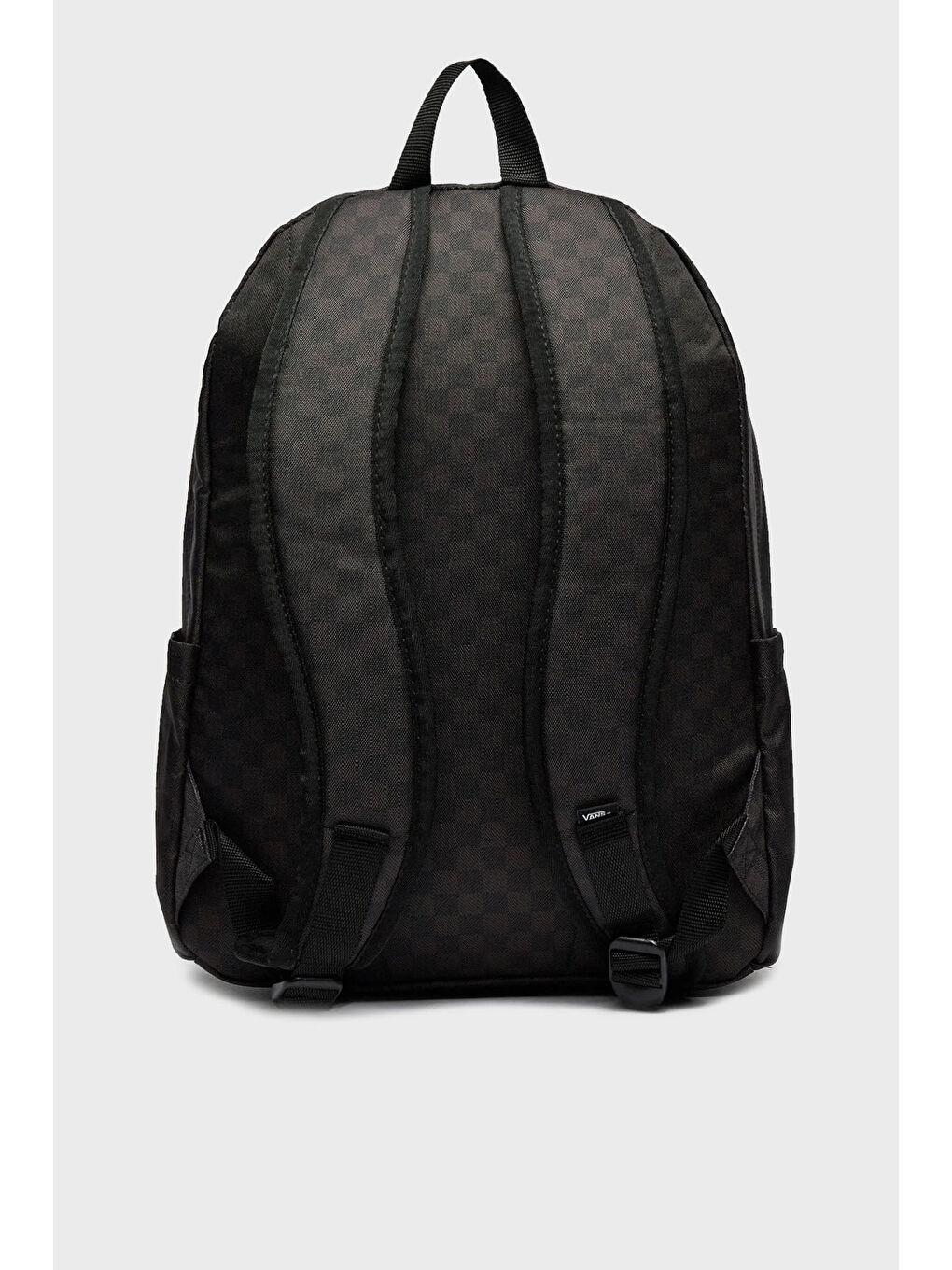 Siyah Old Skool Dama Desenli Logolu Erkek Sırt Çantası VN000H4XBA51-2