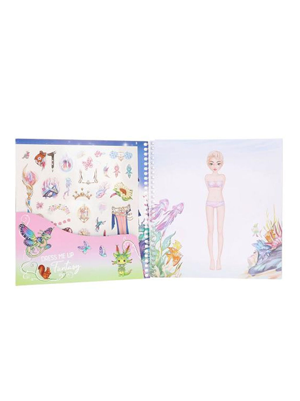 Dress Me Up Fantasy Çıkartma Kitabı 13439-2