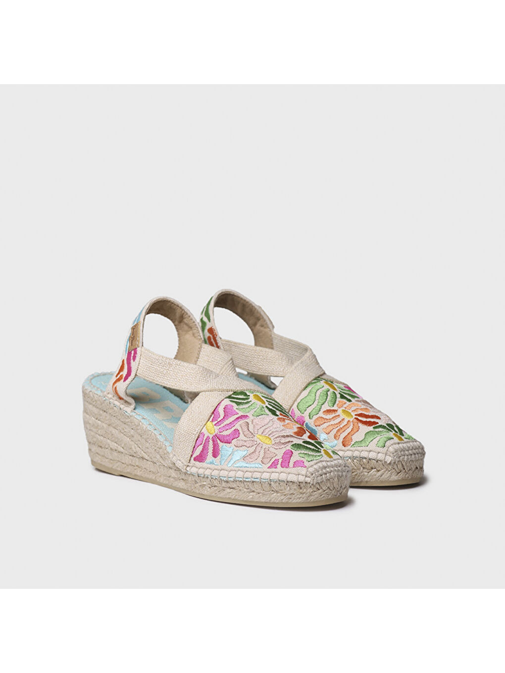 Bej Kadın Sandalet Montjoi Mosaic-1