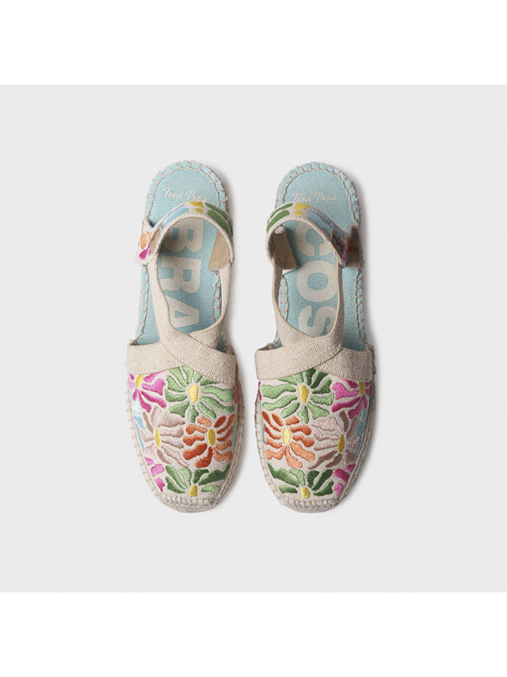 Bej Kadın Sandalet Montjoi Mosaic-2