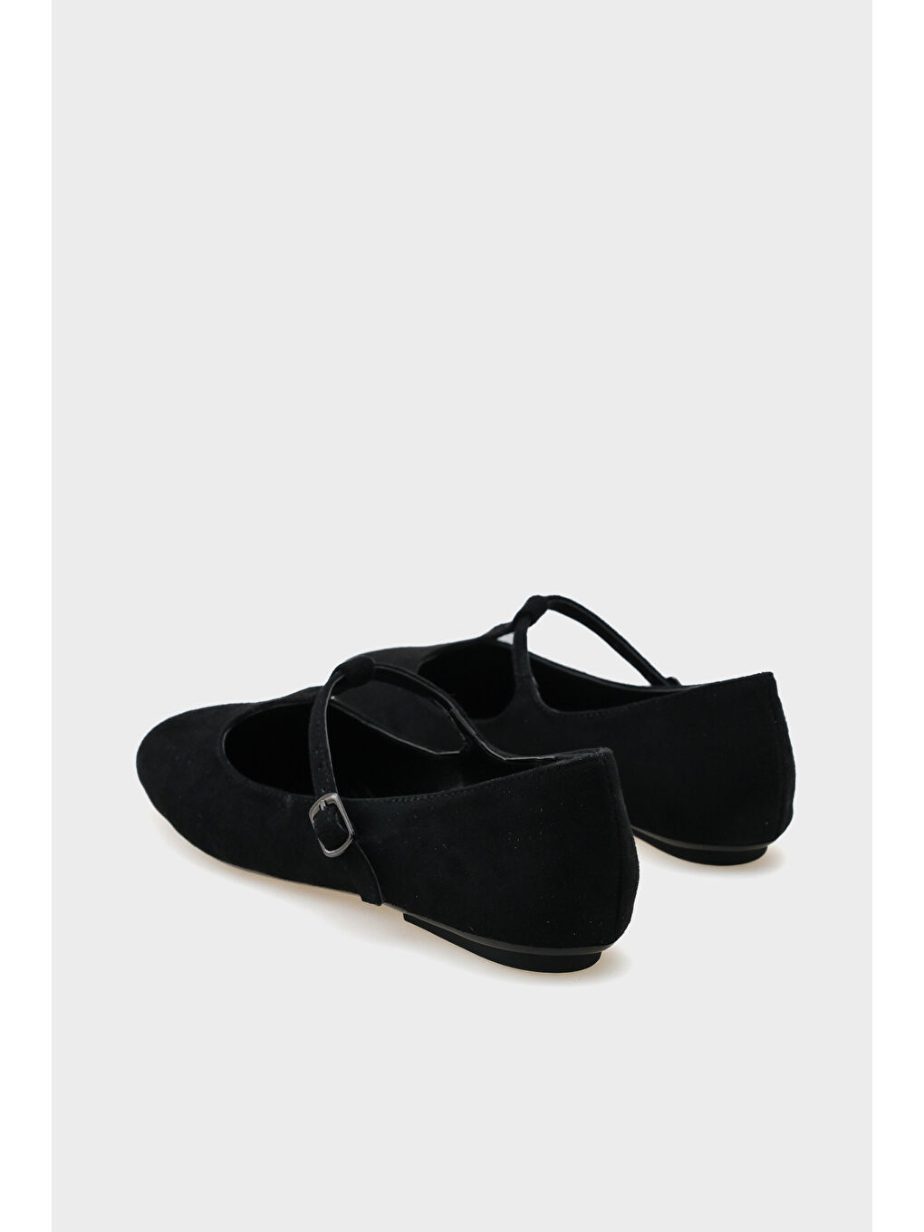 Siyah Belinda Tokalı Kadın Babet-4