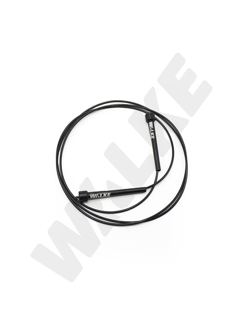 Siyah Uzunluğu Ayarlanabilir Deluxe Atlama İpi