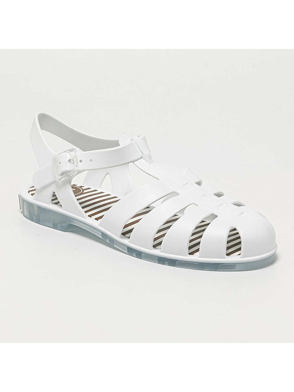 Beyaz Kadın Sandalet Cuba White Matte-1