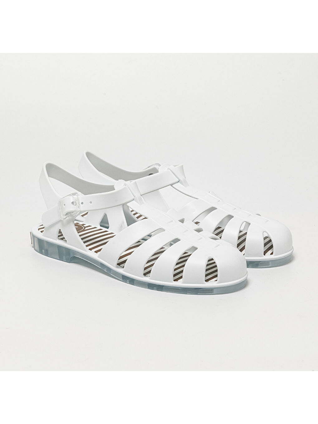 Beyaz Kadın Sandalet Cuba White Matte-2