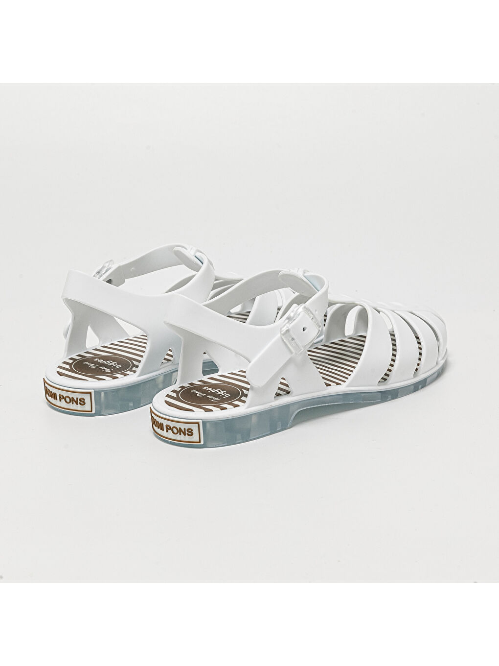 Beyaz Kadın Sandalet Cuba White Matte-3