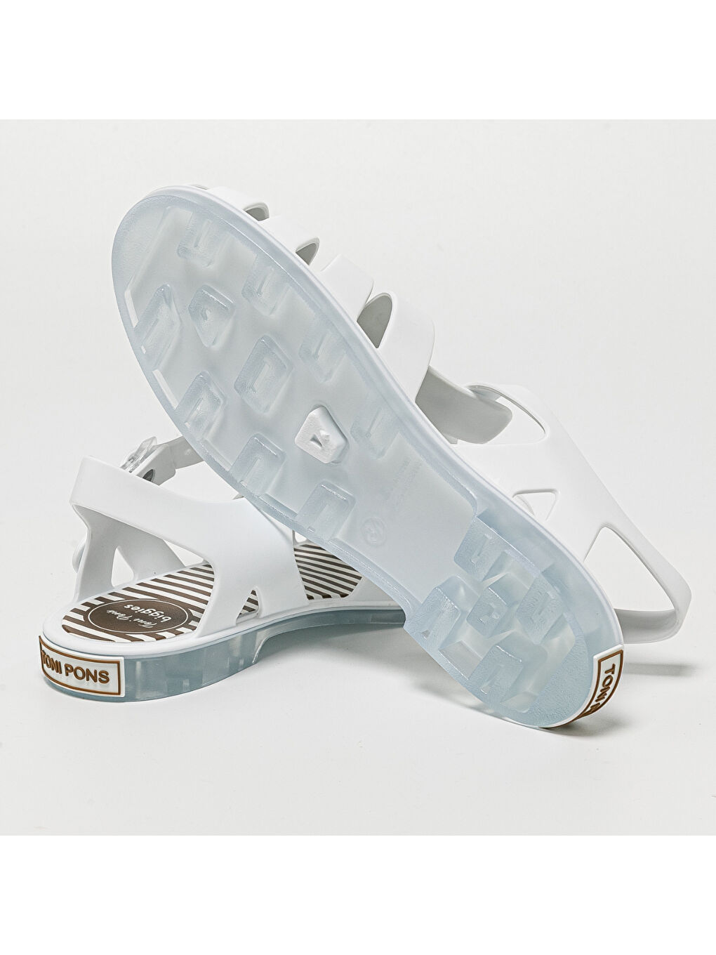 Beyaz Kadın Sandalet Cuba White Matte-4