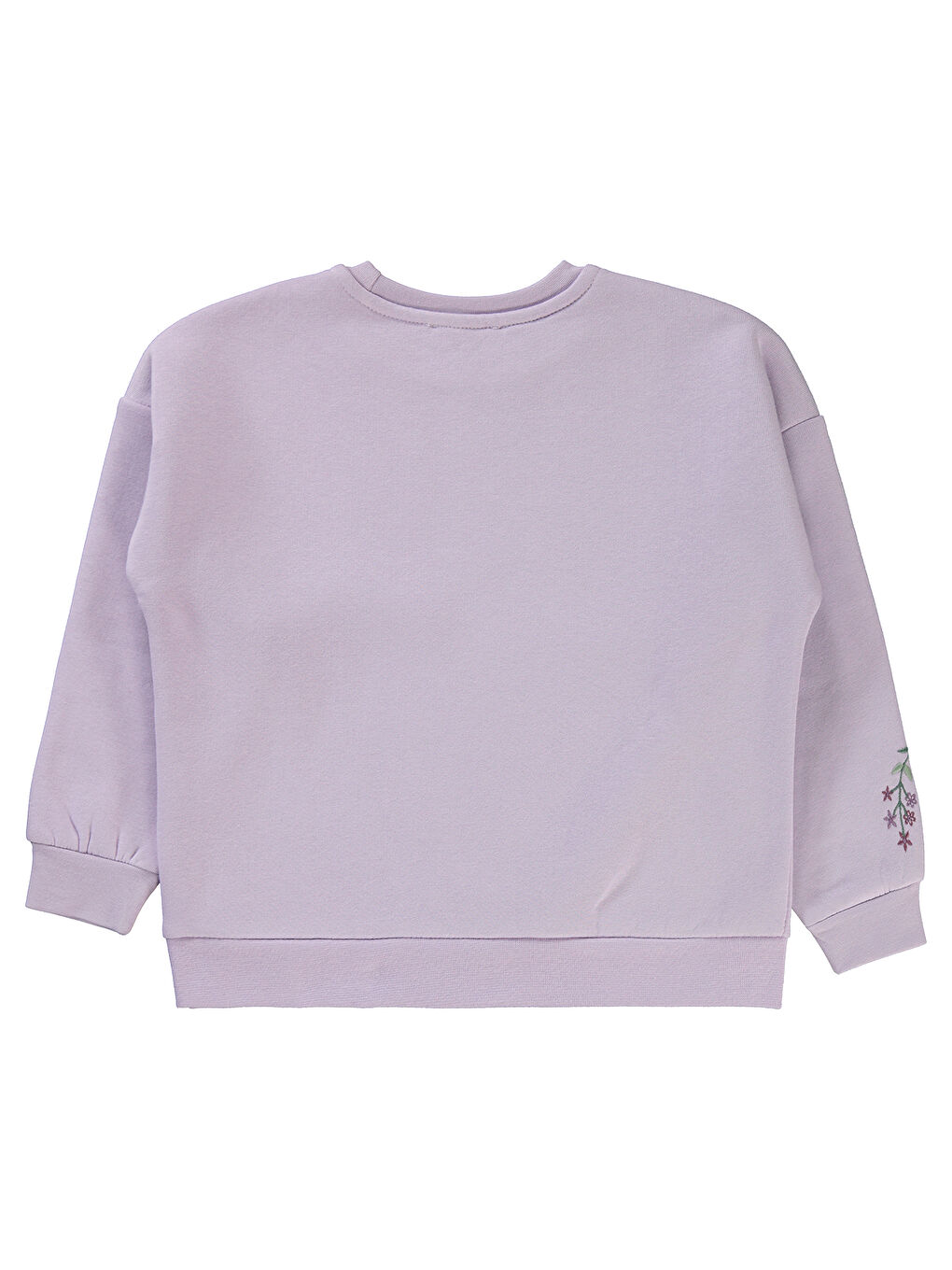 Civil Mor Girls Kız Çocuk Sweatshirt 6-9 Yaş Nazik Lavanta - 1