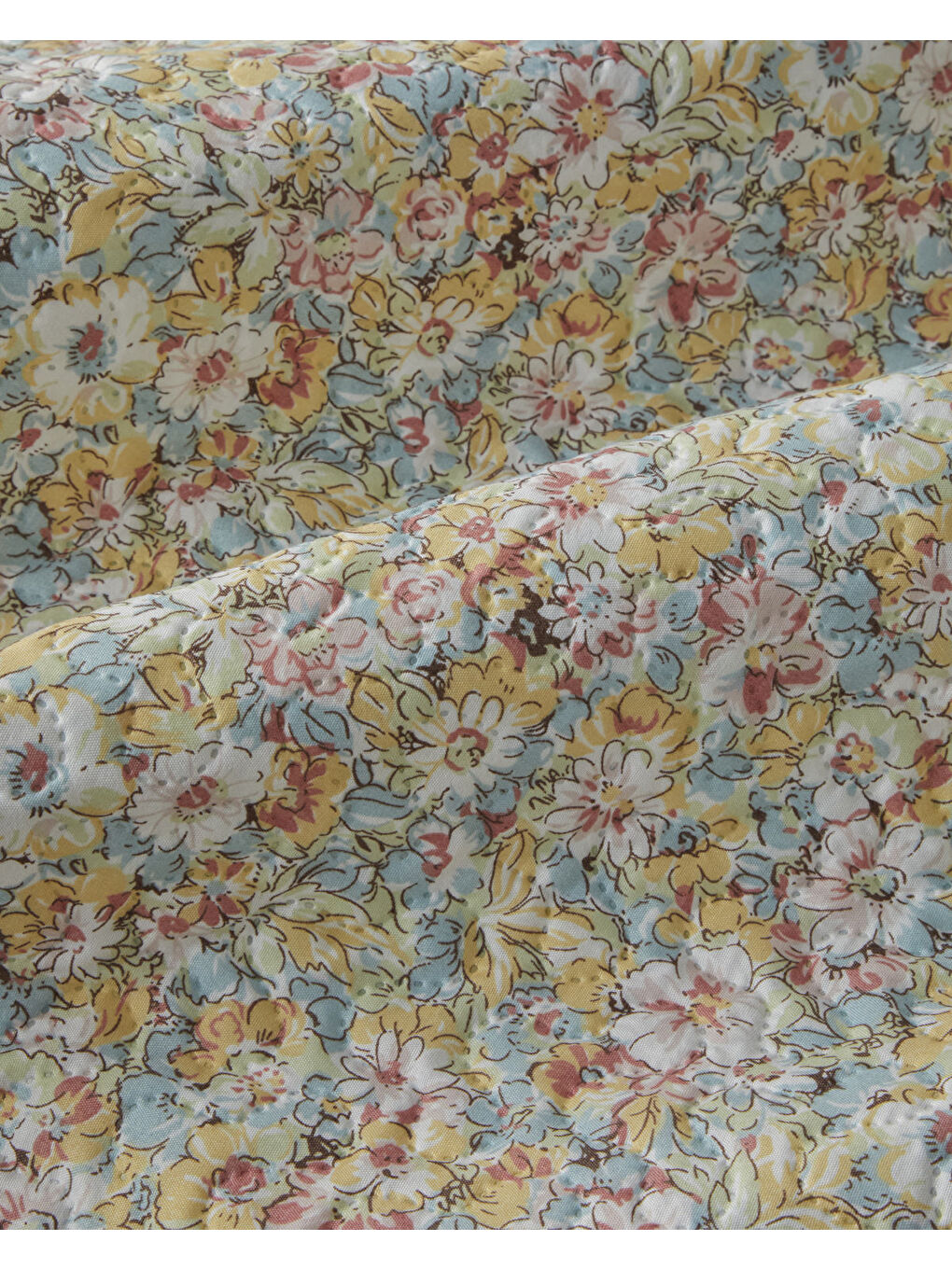 Alba Bloom King Size Çok Amaçlı Örtü 220x240 cm Mavi-3