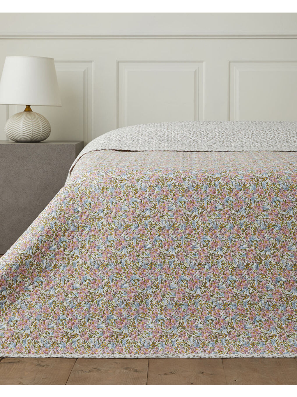 Blush Twig King Size Çok Amaçlı Örtü 220x240 cm Pembe-1