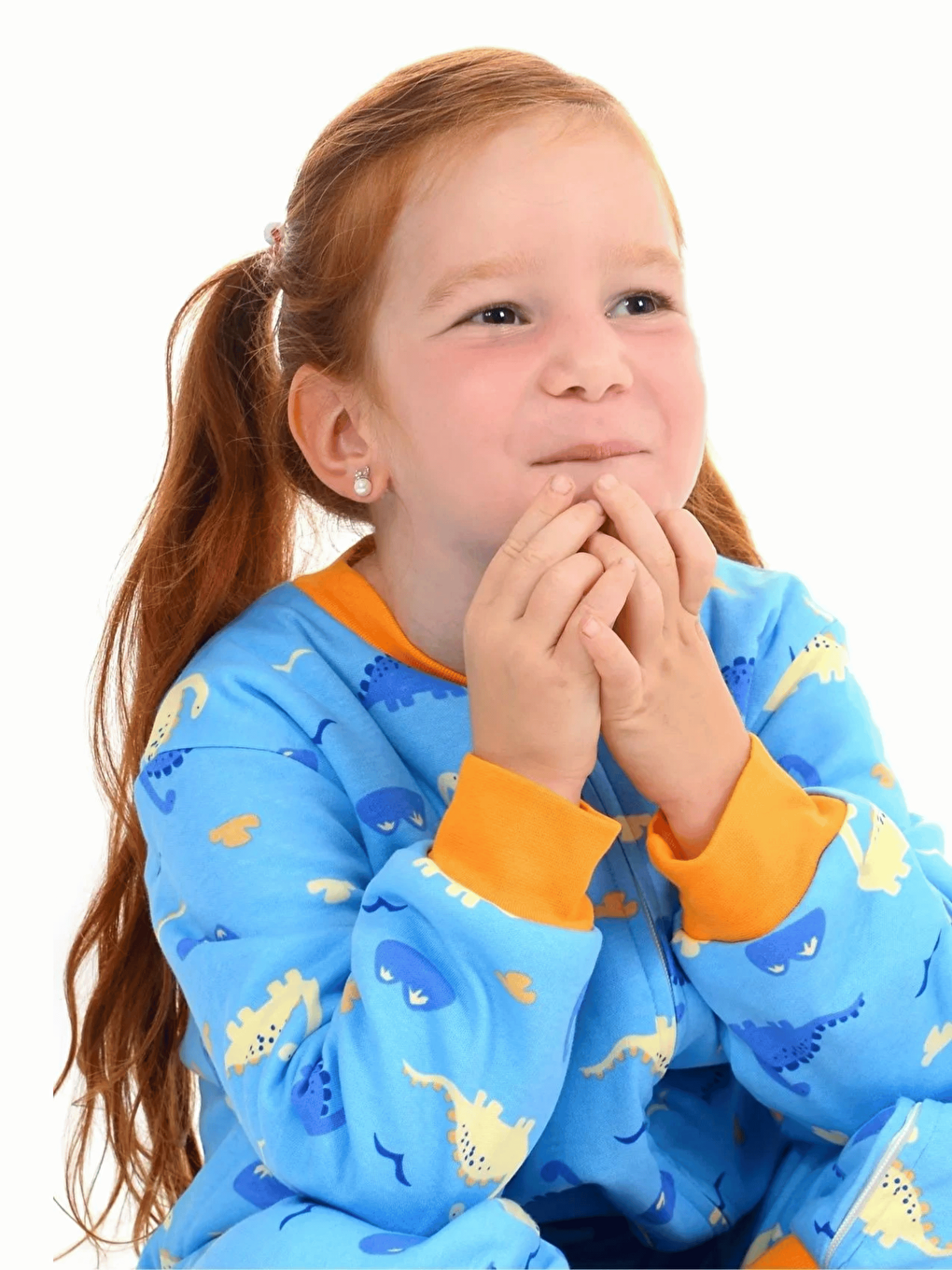 Mavi Bisiklet Yaka Elyaf Dolgulu Erkek Bebek Uyku Tulumu 1 Tog-6