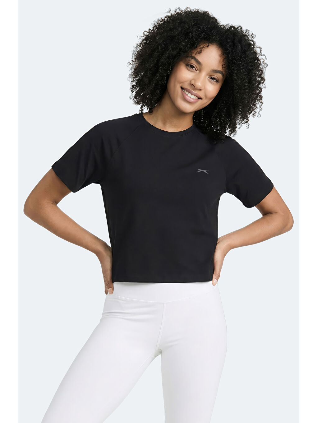 RAVE Kadın Siyah Tişört-3