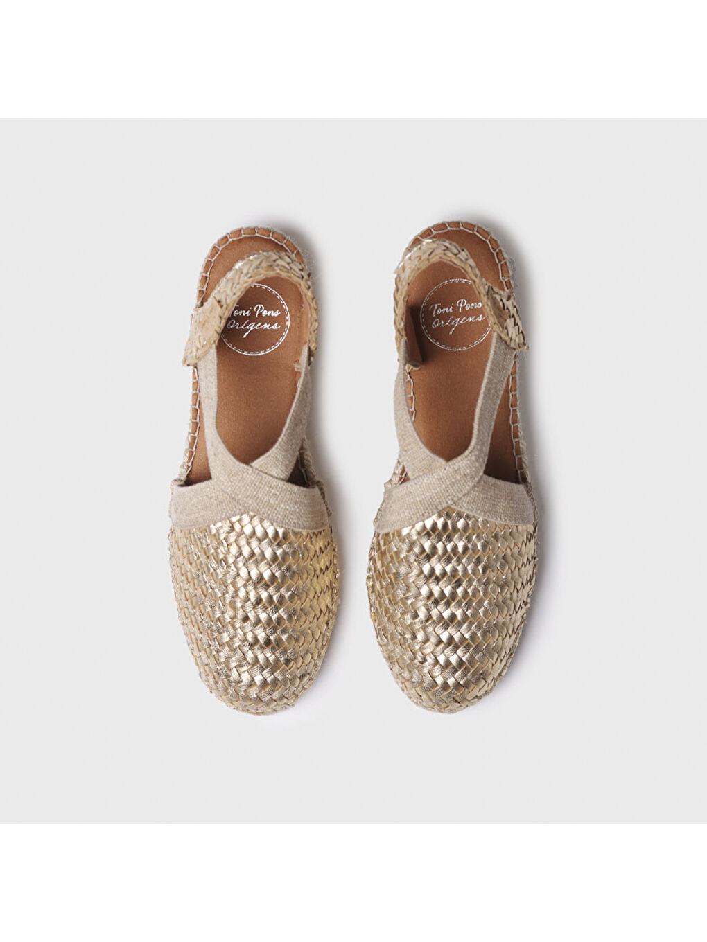 Bej Kadın Sandalet Siracusa Plati-2