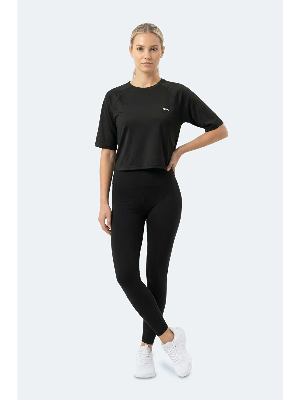 RAVE Kadın Siyah Tişört-7