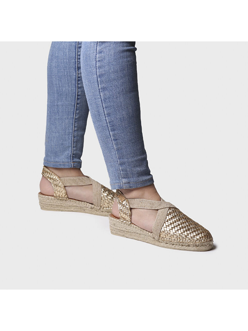 Bej Kadın Sandalet Siracusa Plati-3