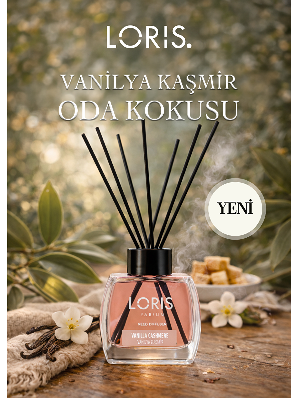 Renksiz Vanilya & Kaşmir Çubuklu Oda Kokusu 120 ML-2