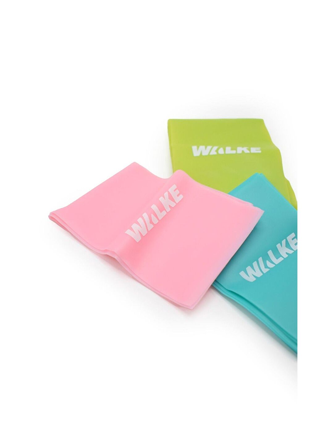 Renksiz 3 'lü Pilates Bandı Plates Egzersiz Direnç Lastiği Seti (UÇ KISMI AÇIK)-2