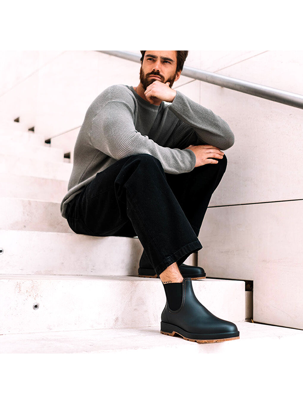 Siyah Erkek Bot (Yağmur ) Burton Negre (Black)-4