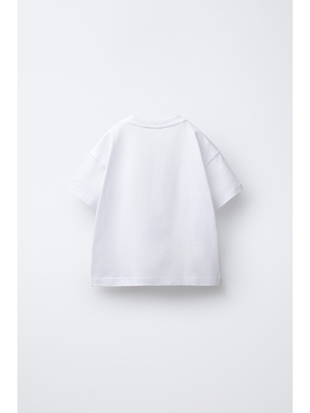 Karışık Erkek Çocuk Pamuklu Beyaz Baskılı T-Shirt Ve Yeşil Çizgili Pantolon Takım-2