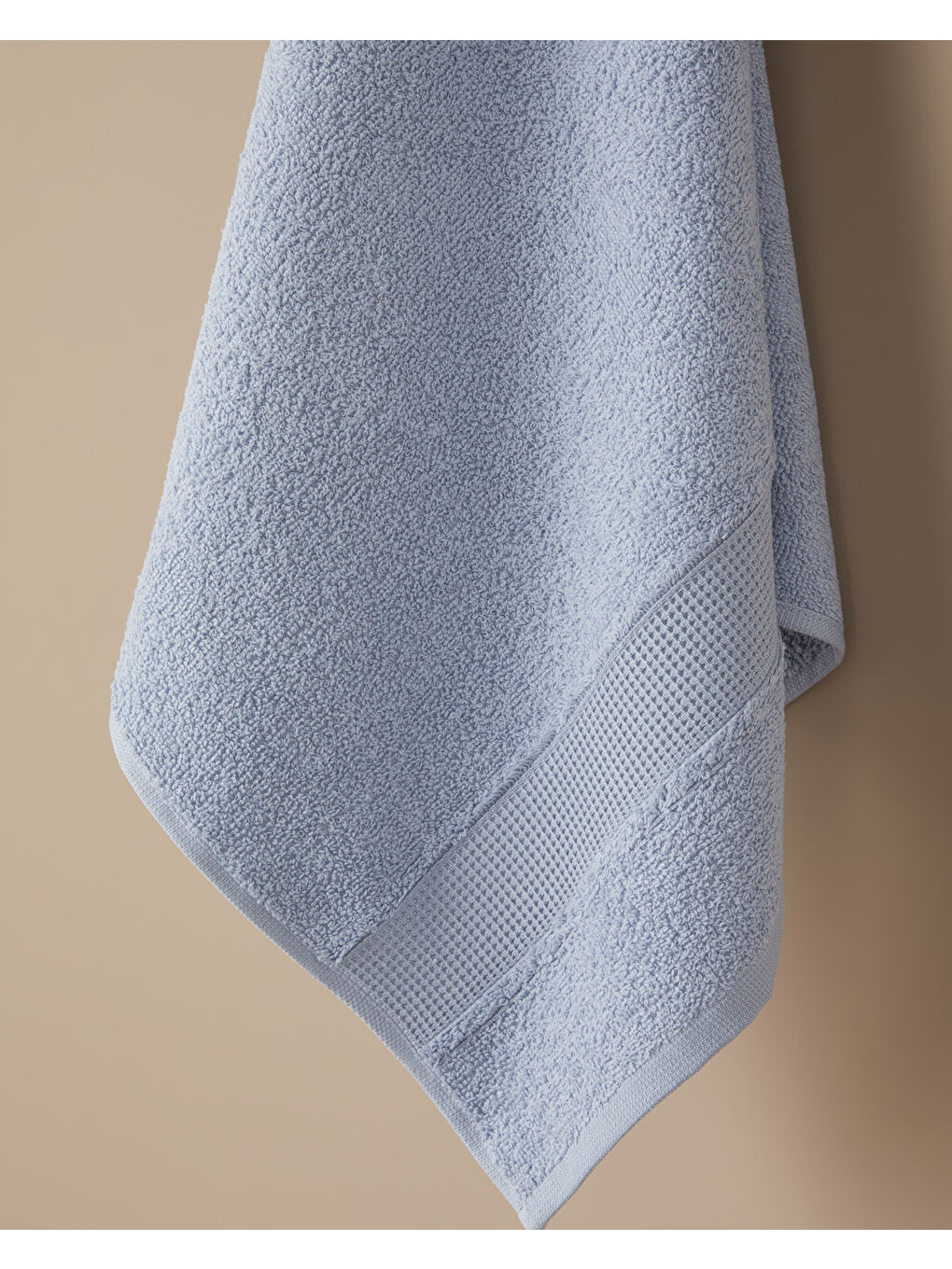 Pure Fresh Pamuk Yüz Havlusu 50x80 cm Açık Mavi-1