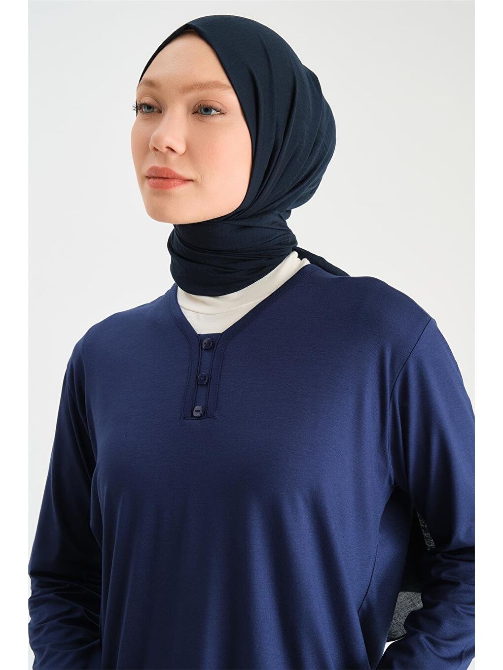 ARMİNE Mavi Penye 24Yd9043 Indigo - 3