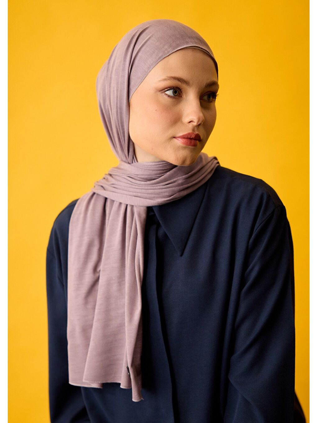 Tesettür Şal - Gri-3