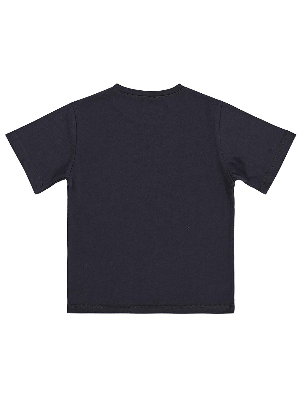 Boys Basic Surf Etiketli 2-5 Yaş Tişört - Gri-1