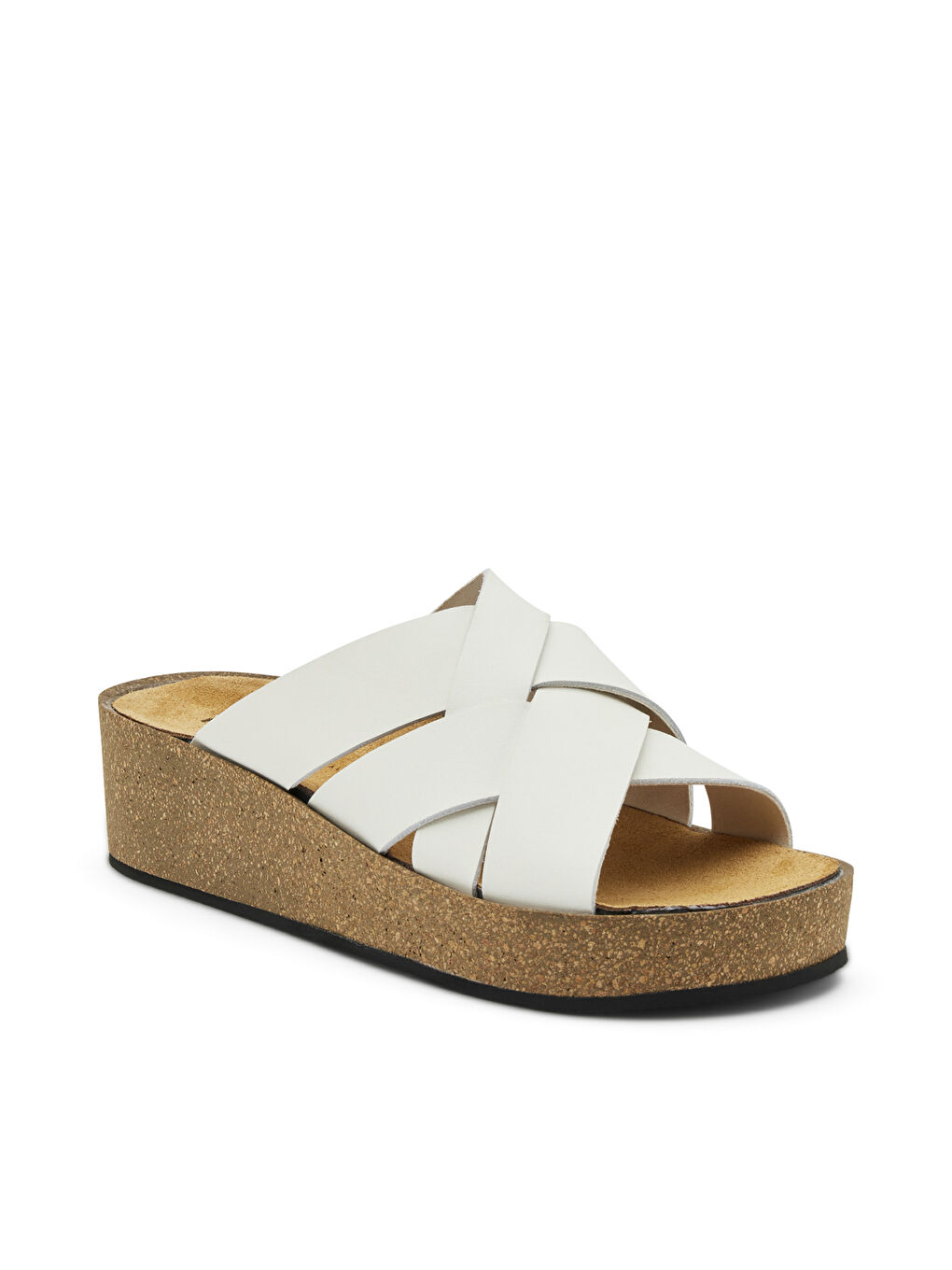 Beyaz Kadın Terlik 60M0 LONDON-S OFF White-1