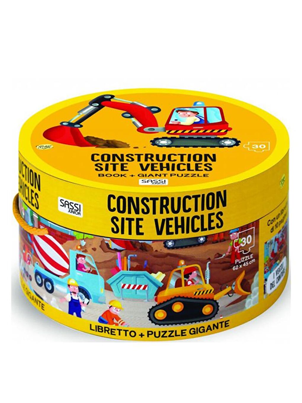 Construction Site Giant Puzzle