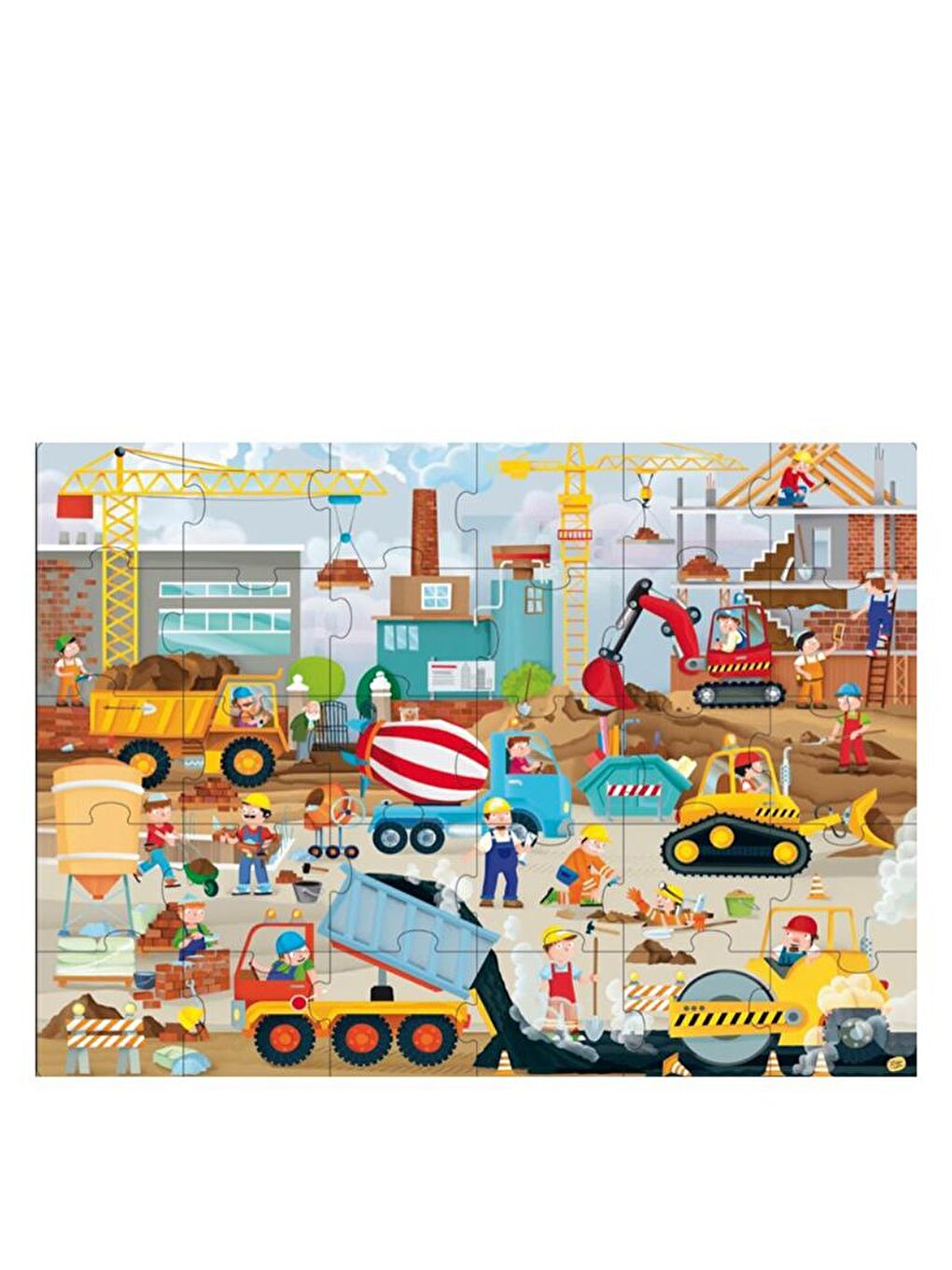 Construction Site Giant Puzzle-2