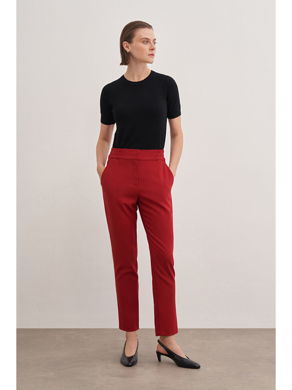 Kırmızı Kalem Pantolon-2