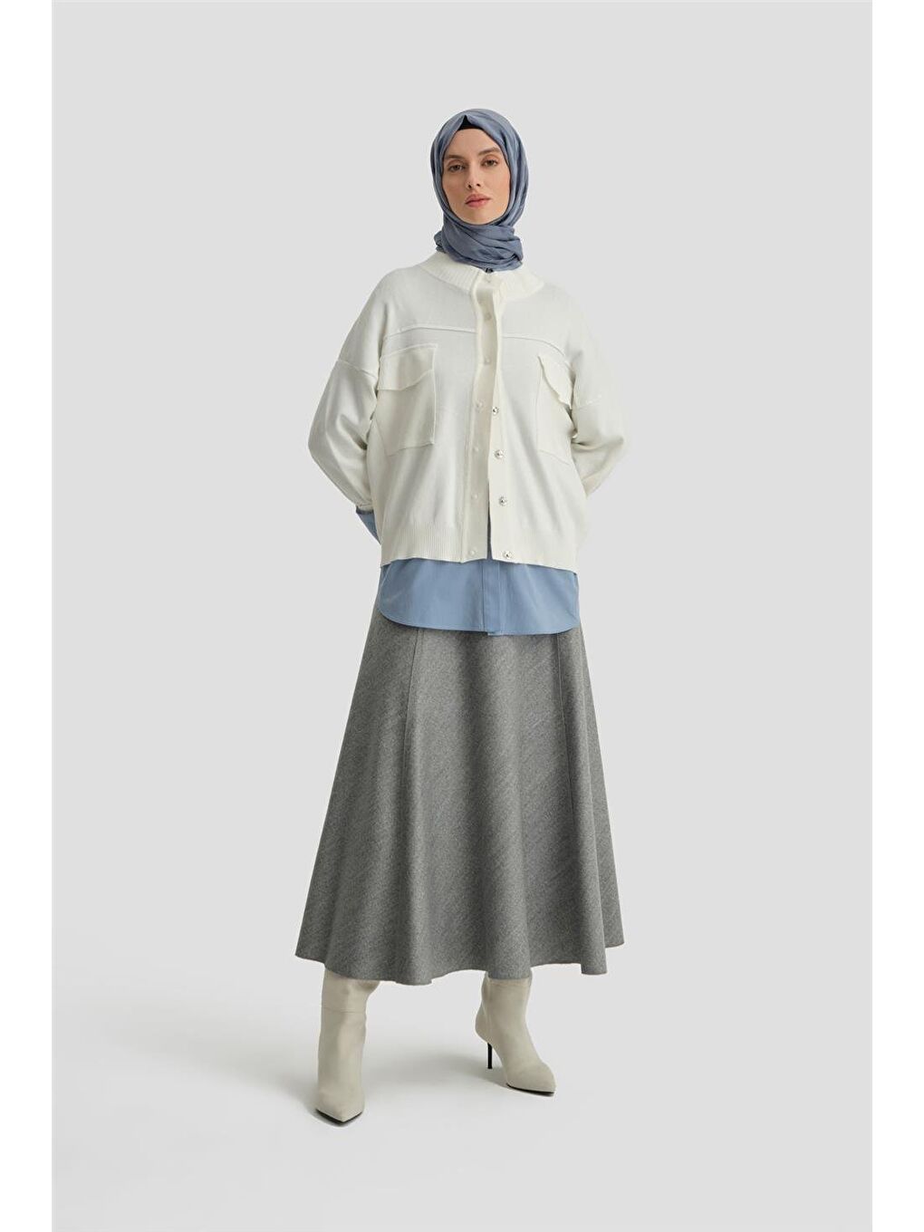 Ekru Hırka 24Kd4206 Aytaşı-1