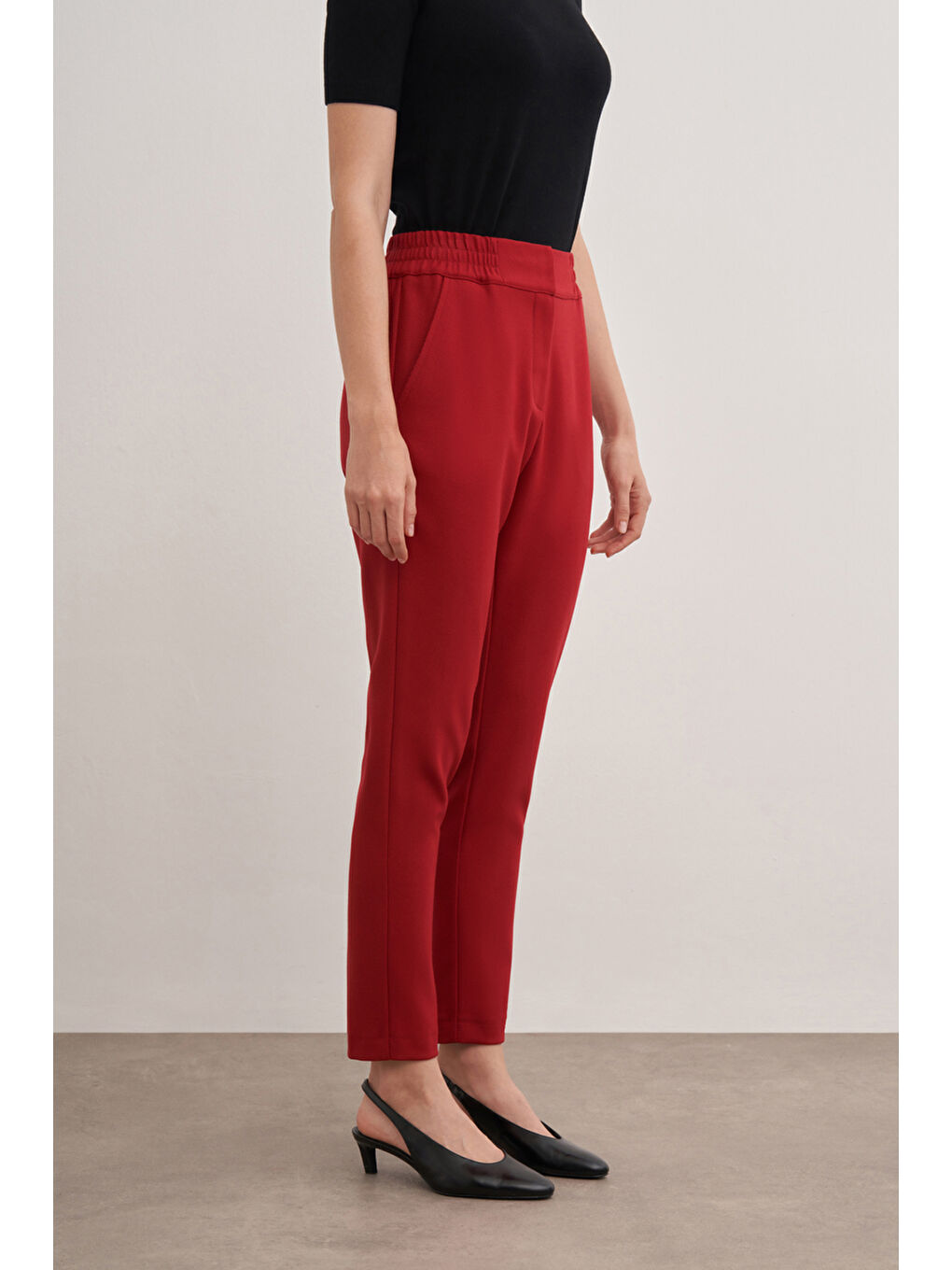 Kırmızı Kalem Pantolon-3