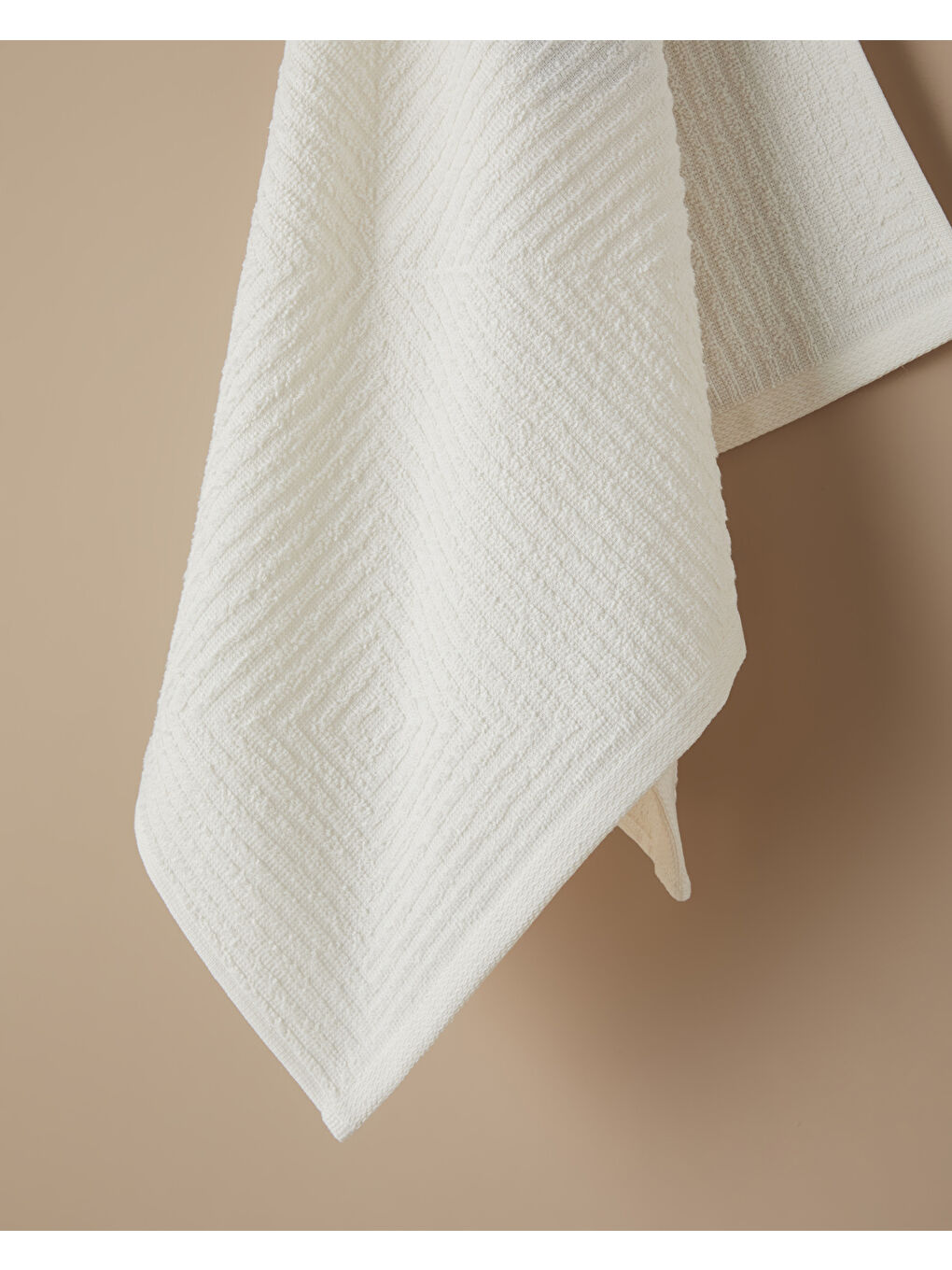 Frame Pamuk Yüz Havlusu 50x70 cm Beyaz-1