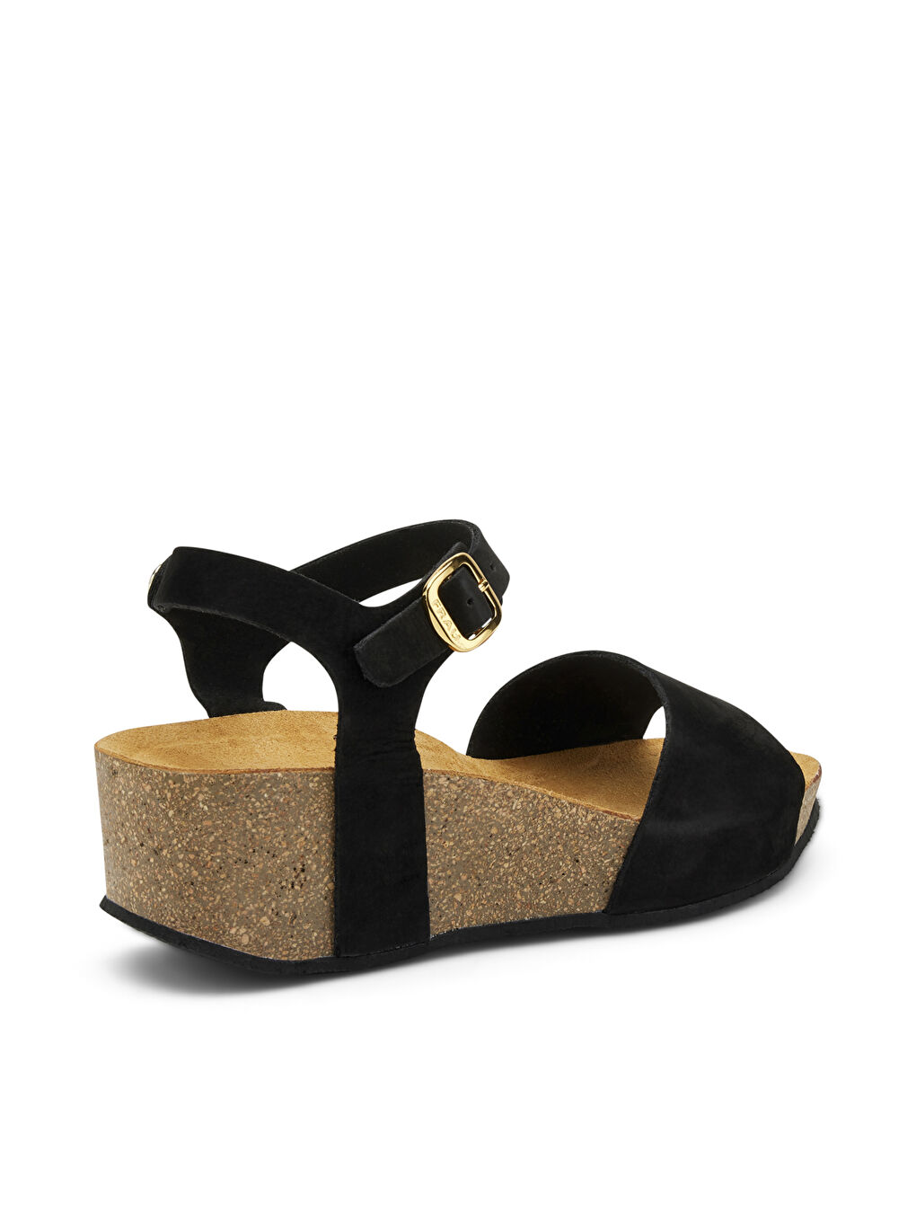 Siyah Kadın Sandalet 59F9 NABUK-S Nero-2