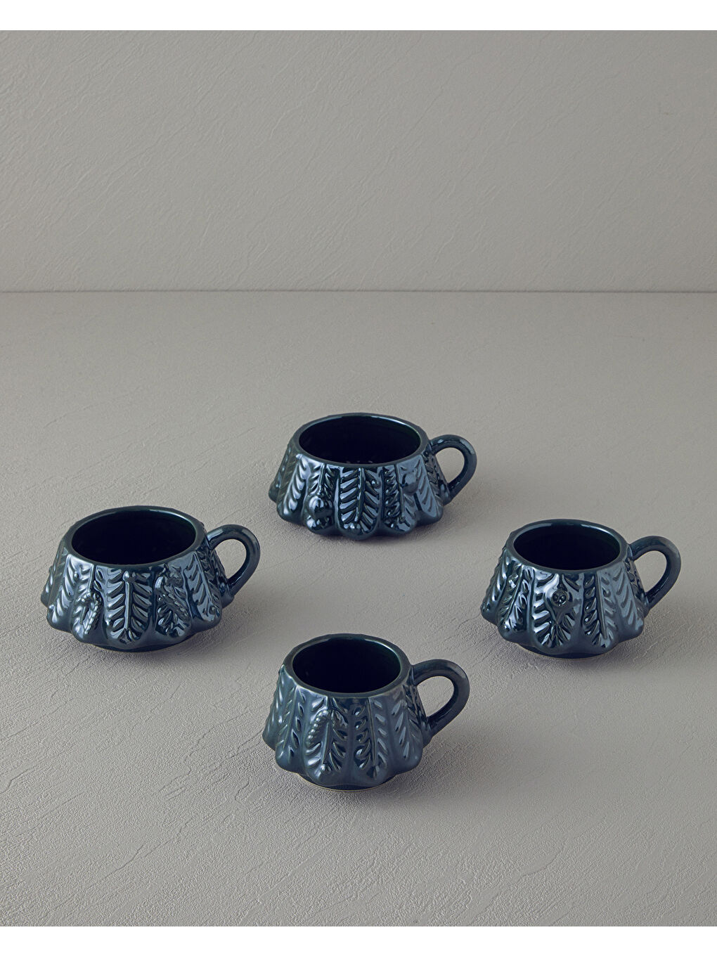 Green Pine Dolomite 4'lü Kupa 153 ml-193 ml-267 ml-267 ml Yeşil-2