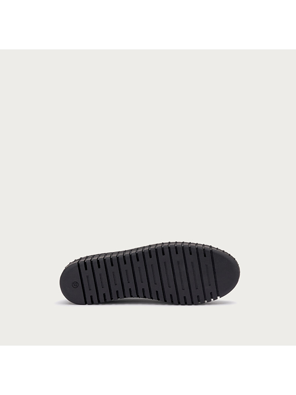 Siyah Kadın Babet 52M2 LASER-ETCHED LEATHER BALLET FLATS-4