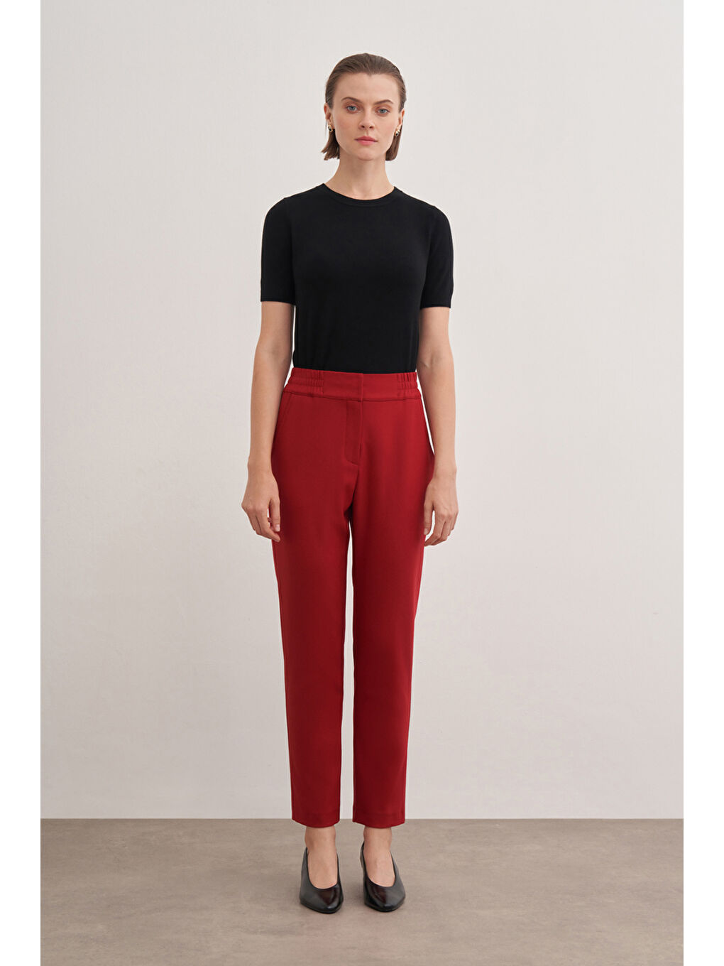 Kırmızı Kalem Pantolon-5