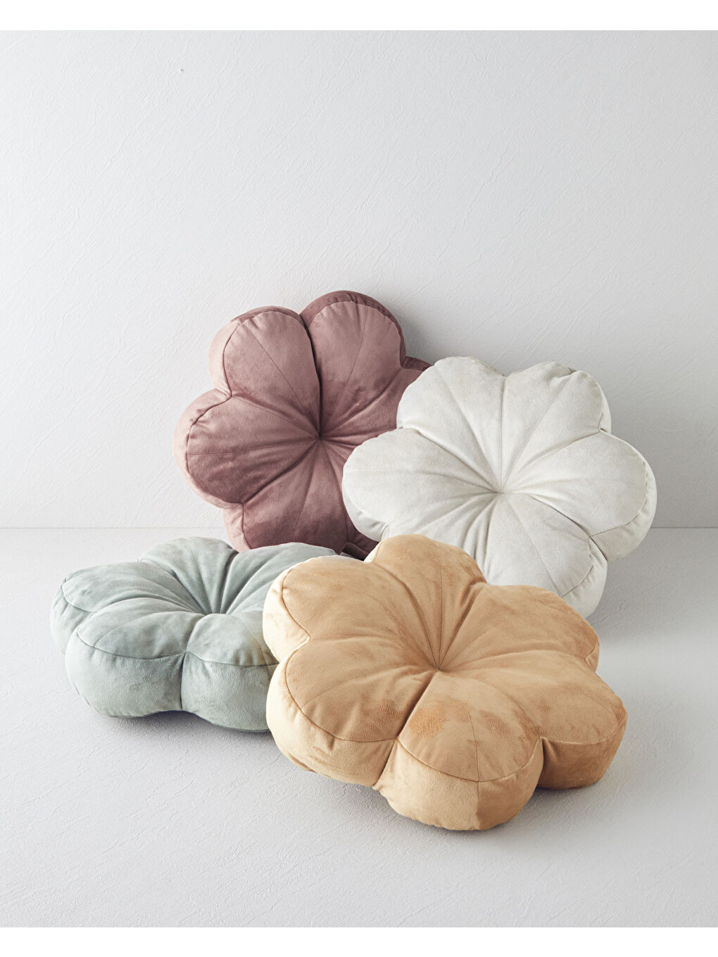 Artistic Bloom Dekoratif Kırlent 40 cm Pembe-2