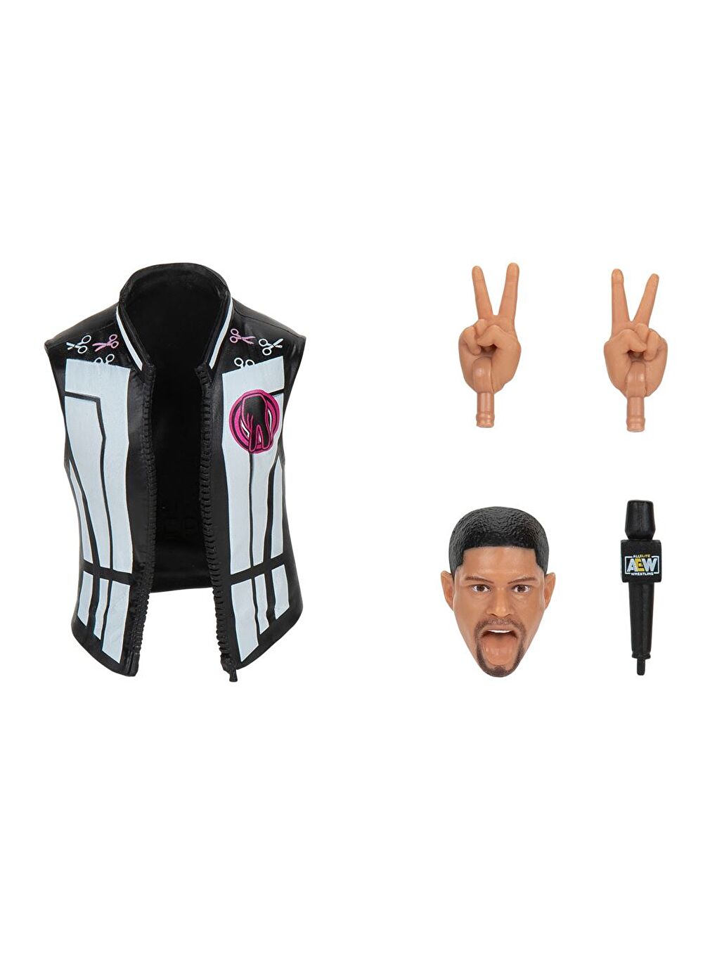 AEW Karakterleri Model Aksiyon Figürler S14 Anthony Bowens 127-3
