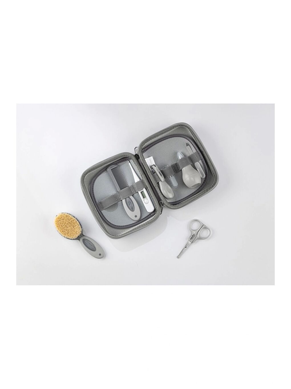 Gri Bebek Bakım Seti 9 Parça-1