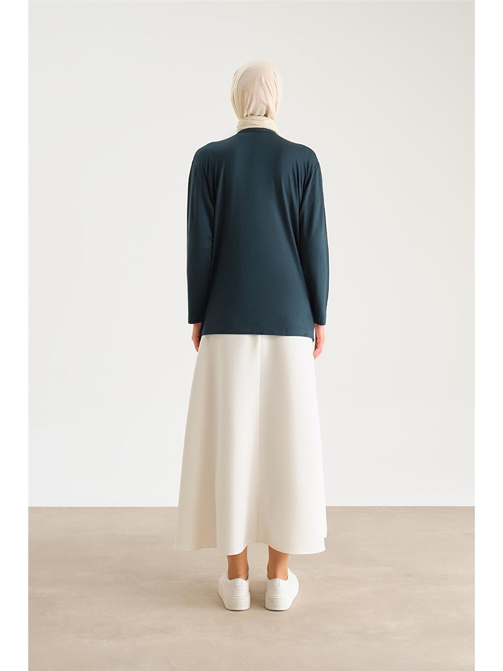 Yeşil Penye 24Yd9043 Petrol-5