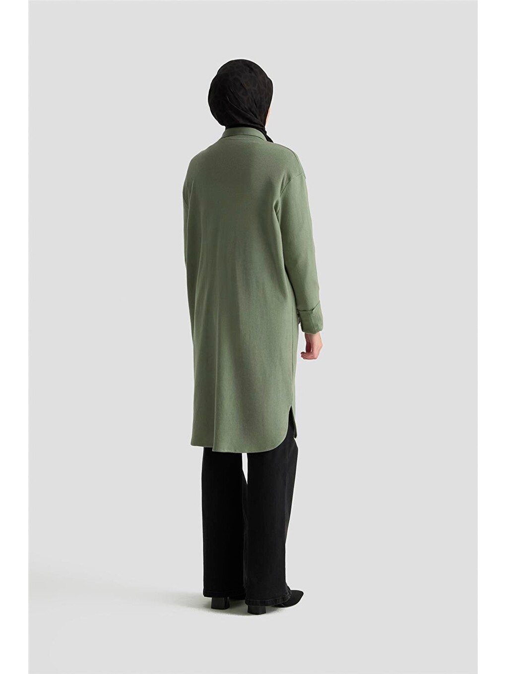 Yeşil Hırka 24kd4210 Çağla-4