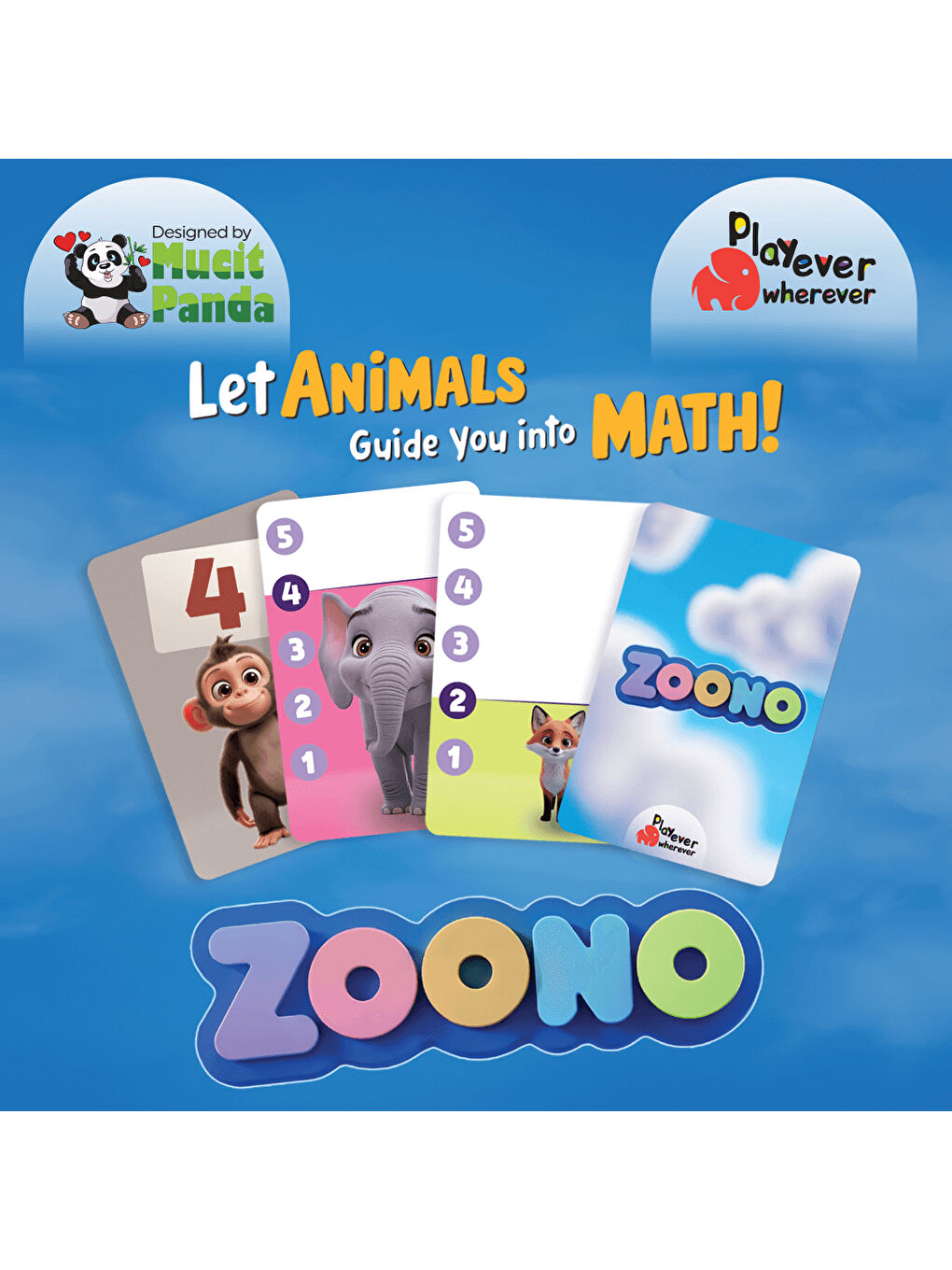 Zoono, Sayıları ve Saymayı Öğreten Kart Oyunu (3-5 Yaş)-2
