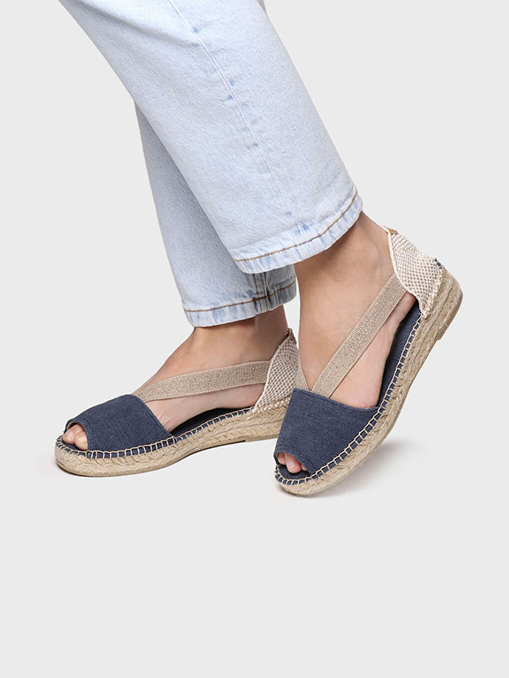 Lacivert Kadın Sandalet Elora-V-3