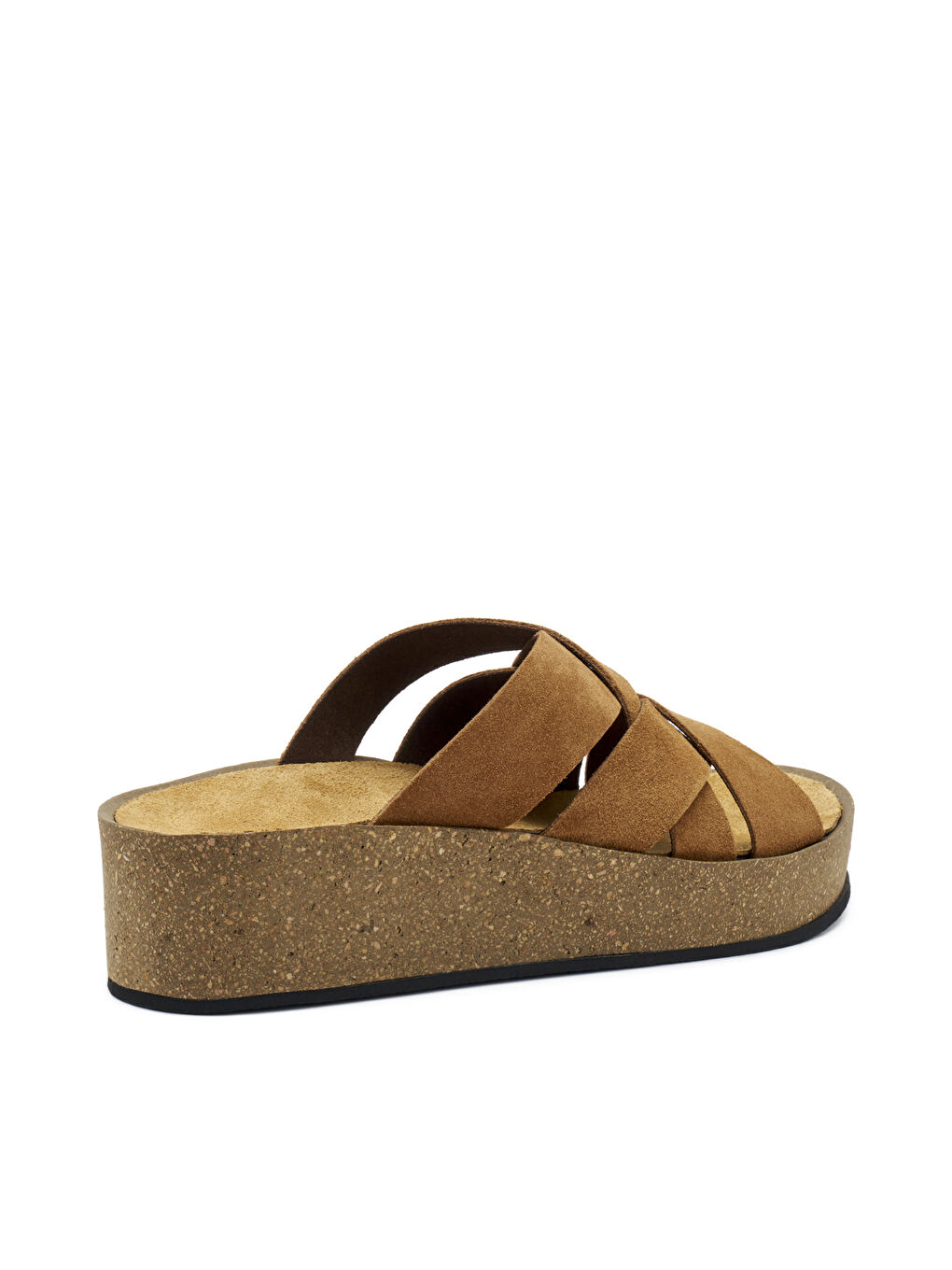 Kahverengi Kadın Terlik 60D0 VELOUR-S Terra-2