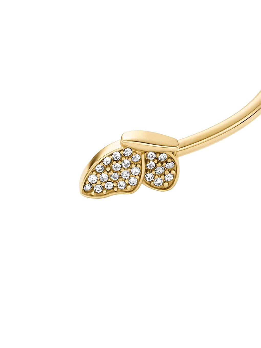 Sarı JF04923-710 Kelebek Kadın Bileklik-2