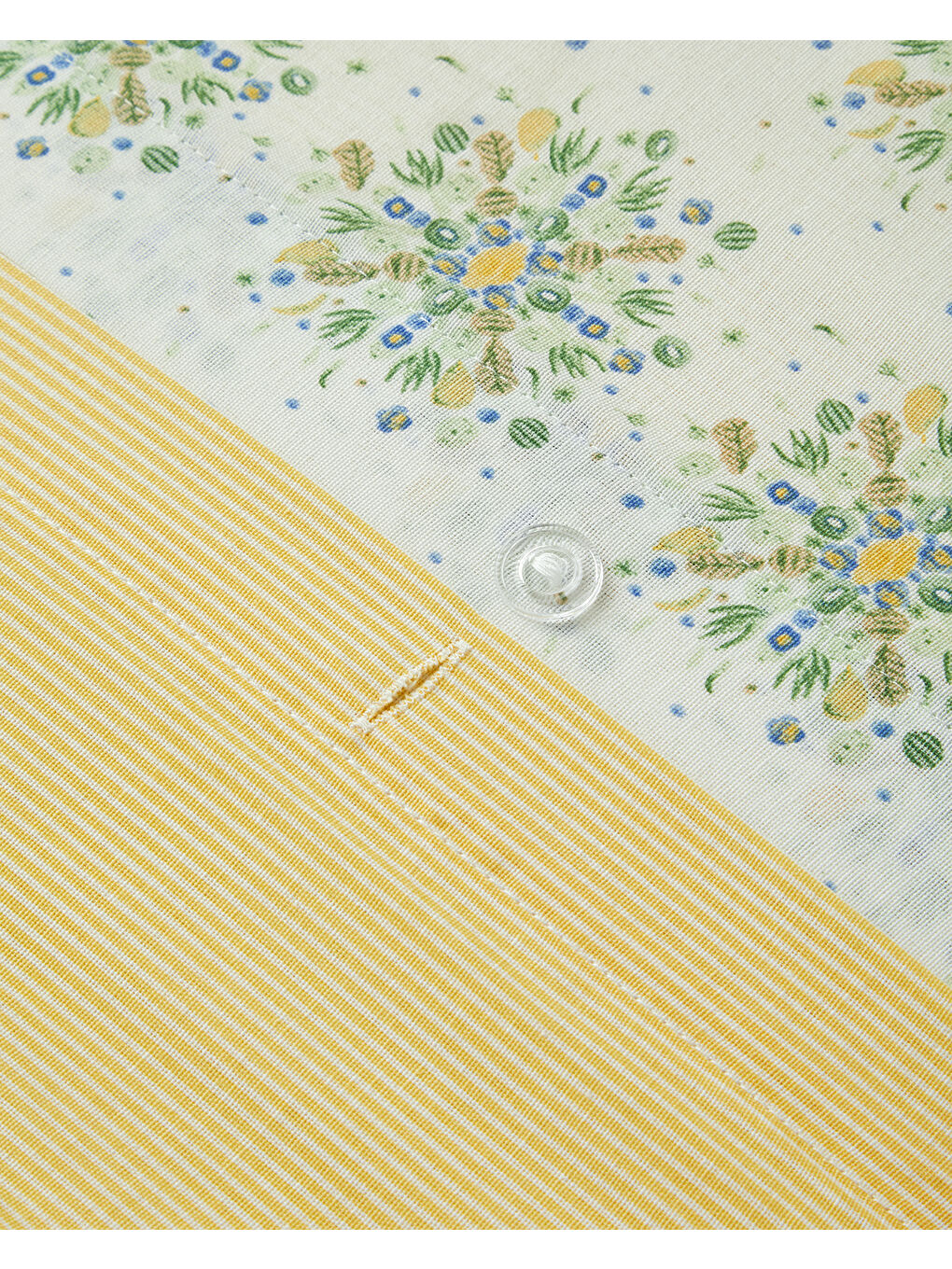 Tropica Kolay Ütülenir Tek Kişilik Nevresim Seti 160x220 cm Yeşil-6