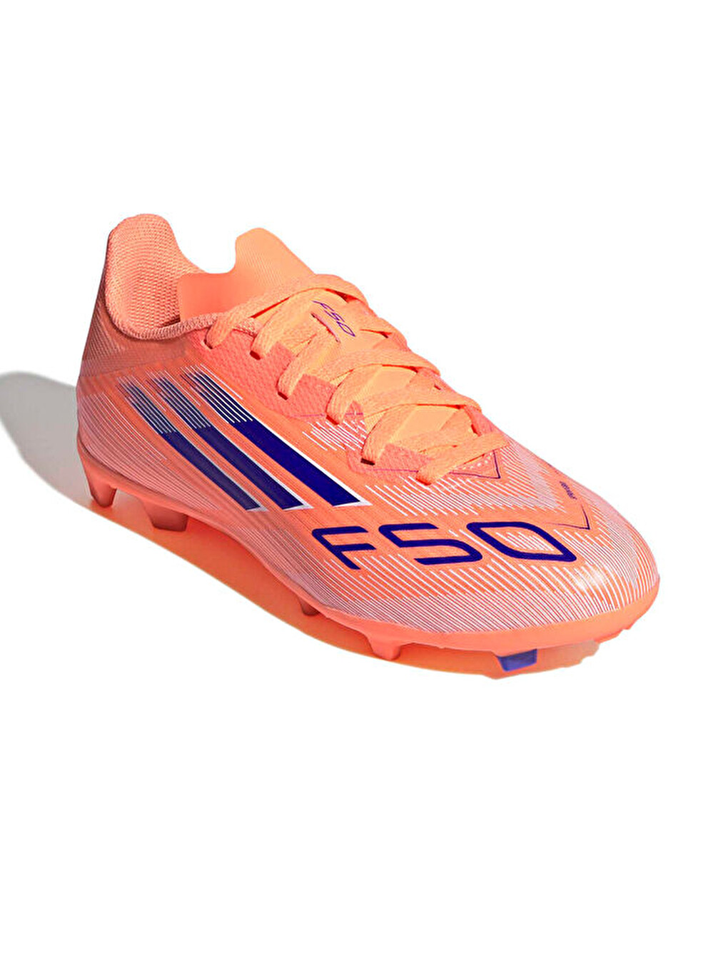 F50 League Fg/mg J Çocuk Çoklu Çim Zemin Kramponu Jh7746 Turuncu-2