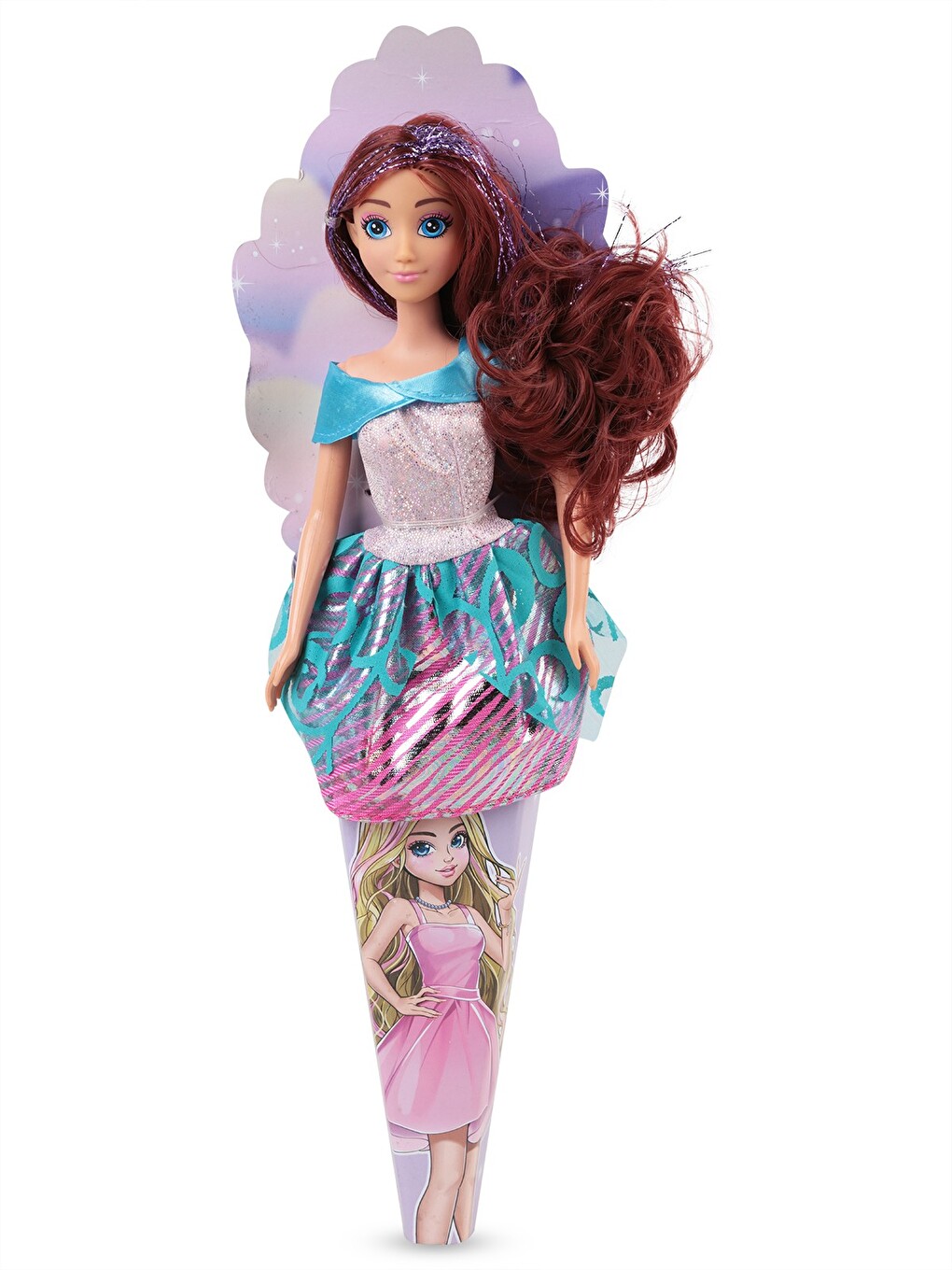 Seher Oyuncak Bebek 30 Cm - Kahverengi-3