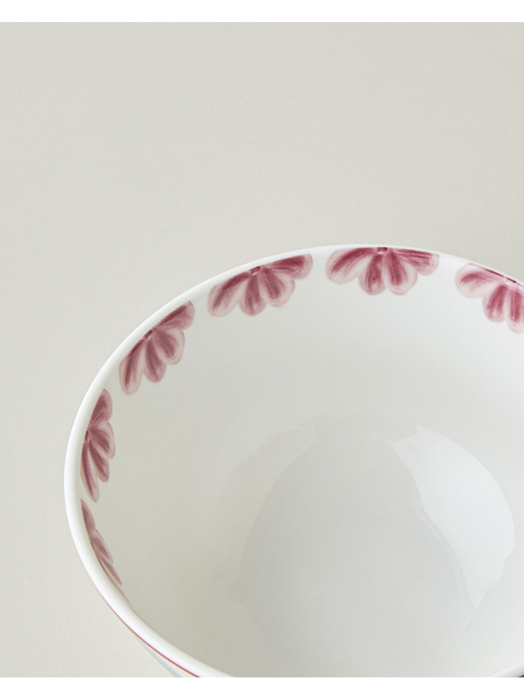 Renksiz Floreline Bone Porselen Çerezlik 11,5 cm Renkli-2